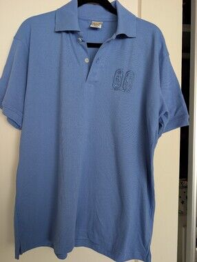 Men's Light Blue Polo Shirt